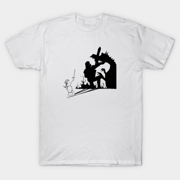 Shadow T-Shirt by Jason's Doodles